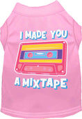 Load image into Gallery viewer, Fun Retro Cat or Dog Shirt for Pets "Made You a Mixtape"