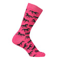Load image into Gallery viewer, AWST Int'l Ladies "Lila" Galloping Horses Crew Socks- 6 Pack