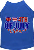 Load image into Gallery viewer, Patriotic Cat or Dog Shirt for Pets "Chill 4th of July Crew"