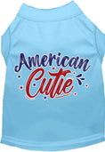 Load image into Gallery viewer, Patriotic Cat or Dog Shirt for Pets "American Cutie"