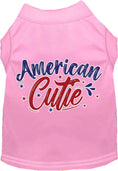 Load image into Gallery viewer, Patriotic Cat or Dog Shirt for Pets "American Cutie"