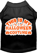 Load image into Gallery viewer, Halloween Cat or Dog Shirt for Pets "This is my Halloween Costume"