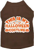 Load image into Gallery viewer, Halloween Cat or Dog Shirt for Pets "This is my Halloween Costume"