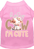 Load image into Gallery viewer, Adorable Cat or Dog Shirt for Pets "Holy Cow, I'm Cute"