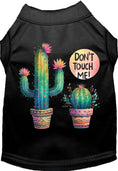 Load image into Gallery viewer, Adorable Cat or Dog Shirt for Pets "Don't Touch Me Cactus"