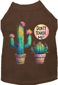 Load image into Gallery viewer, Adorable Cat or Dog Shirt for Pets "Don't Touch Me Cactus"
