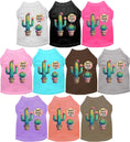Load image into Gallery viewer, Adorable Cat or Dog Shirt for Pets "Don't Touch Me Cactus"