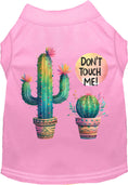 Load image into Gallery viewer, Adorable Cat or Dog Shirt for Pets "Don't Touch Me Cactus"