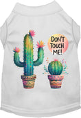 Load image into Gallery viewer, Adorable Cat or Dog Shirt for Pets "Don't Touch Me Cactus"