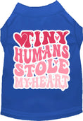 Load image into Gallery viewer, Adorable Cat or Dog Shirt for Pets "Tiny Humans Stole My Heart"