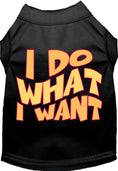 Load image into Gallery viewer, Adorable Cat or Dog Shirt for Pets "I Do What I Want"