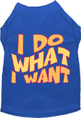 Load image into Gallery viewer, Adorable Cat or Dog Shirt for Pets "I Do What I Want"