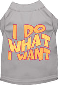 Load image into Gallery viewer, Adorable Cat or Dog Shirt for Pets "I Do What I Want"