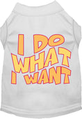 Load image into Gallery viewer, Adorable Cat or Dog Shirt for Pets "I Do What I Want"