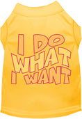 Load image into Gallery viewer, Adorable Cat or Dog Shirt for Pets "I Do What I Want"