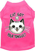 Load image into Gallery viewer, Adorable Cat or Dog Shirt for Pets "Cat Got Your Tongue"