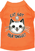 Load image into Gallery viewer, Adorable Cat or Dog Shirt for Pets "Cat Got Your Tongue"