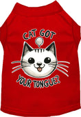 Load image into Gallery viewer, Adorable Cat or Dog Shirt for Pets "Cat Got Your Tongue"
