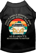 Load image into Gallery viewer, Cat or Dog Shirt for Pets "Stop Expecting Normal Vanlife"