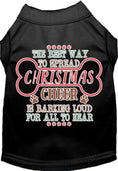 Load image into Gallery viewer, Cute Christmas Cat or Dog Shirt for Pets "Christmas Cheer by Barking Loud"