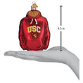Load image into Gallery viewer, USC Hoodie Ornament - Southlake Paws