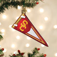 Load image into Gallery viewer, USC Pennant Ornament - Southlake Paws