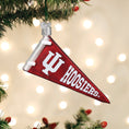 Load image into Gallery viewer, Indiana Pennant Ornament - Southlake Paws