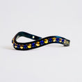 Load image into Gallery viewer, Delight Browband #1 – Majestic Blue & Metallic Sunshine