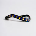 Load image into Gallery viewer, Delight Browband #1 – Majestic Blue & Metallic Sunshine