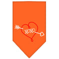 Load image into Gallery viewer, Pet and Dog Bandana Screen Printed, "XOXO"