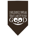 Load image into Gallery viewer, Pet and Dog Bandana, "I Solemnly Swear That I Am Up To No Good"