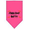 Load image into Gallery viewer, Halloween Pet and Dog Bandana Screen Printed, "Feeling Batty"