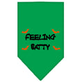 Load image into Gallery viewer, Halloween Pet and Dog Bandana Screen Printed, "Feeling Batty"