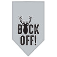 Load image into Gallery viewer, Pet and Dog Bandana Screen Printed, "Buck Off"
