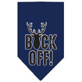 Load image into Gallery viewer, Pet and Dog Bandana Screen Printed, "Buck Off"