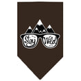 Load image into Gallery viewer, Dog Bandana Screen Printed, "Stay Wild"