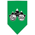 Load image into Gallery viewer, Dog Bandana Screen Printed, "Stay Wild"