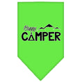 Load image into Gallery viewer, Pet and Dog Bandana Screen Printed, "Happy Camper"