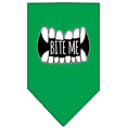 Load image into Gallery viewer, Pet and Dog Bandana Screen Printed, "Bite Me"