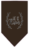 Load image into Gallery viewer, Pet and Dog Bandana Screen Printed, "He Is Risen"