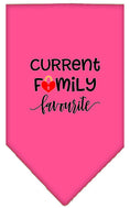 Load image into Gallery viewer, Pet and Dog Bandana Screen Printed, "Family Favorite"