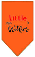 Load image into Gallery viewer, Pet and Dog Bandana Screen Printed, "Little Brother"