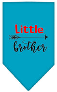 Load image into Gallery viewer, Pet and Dog Bandana Screen Printed, "Little Brother"