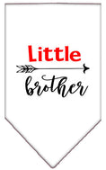 Load image into Gallery viewer, Pet and Dog Bandana Screen Printed, "Little Brother"