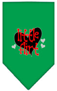 Load image into Gallery viewer, Pet and Dog Bandana Screen Printed, "Little Flirt"