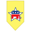 Load image into Gallery viewer, Dog Bandana Screen Printed, "Republican"