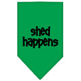 Load image into Gallery viewer, Pet and Dog Bandana Screen Printed, "Shed Happens"