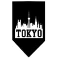 Load image into Gallery viewer, Pet and Dog Bandana Screen Printed, "Tokyo Skyline"