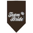 Load image into Gallery viewer, Pet and Dog Bandana Screen Printed, "Team Bride"