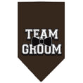 Load image into Gallery viewer, Pet and Dog Bandana Screen Printed, "Team Groom"